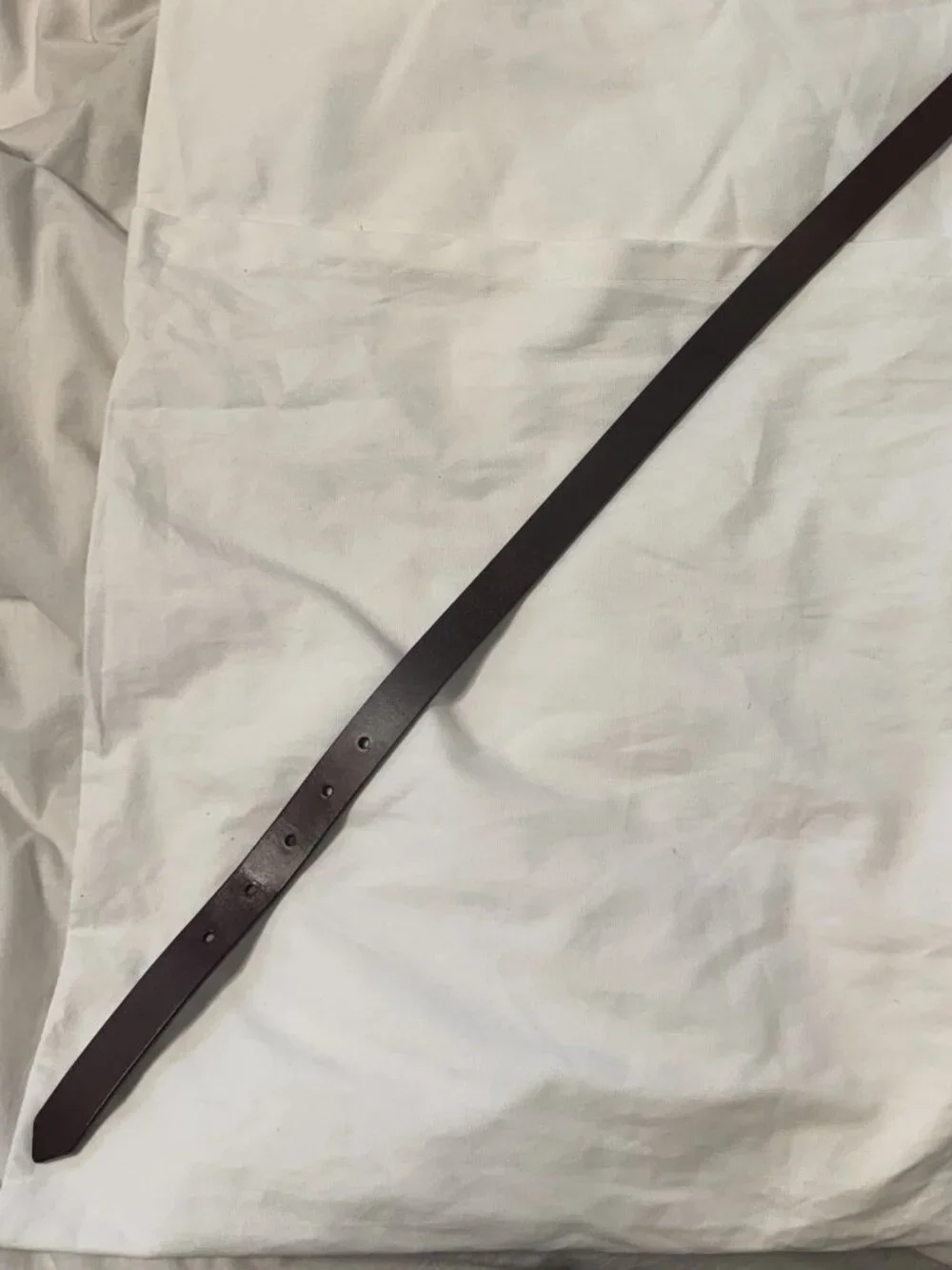 Coach Women’s Dark Brown Leather Belt Small